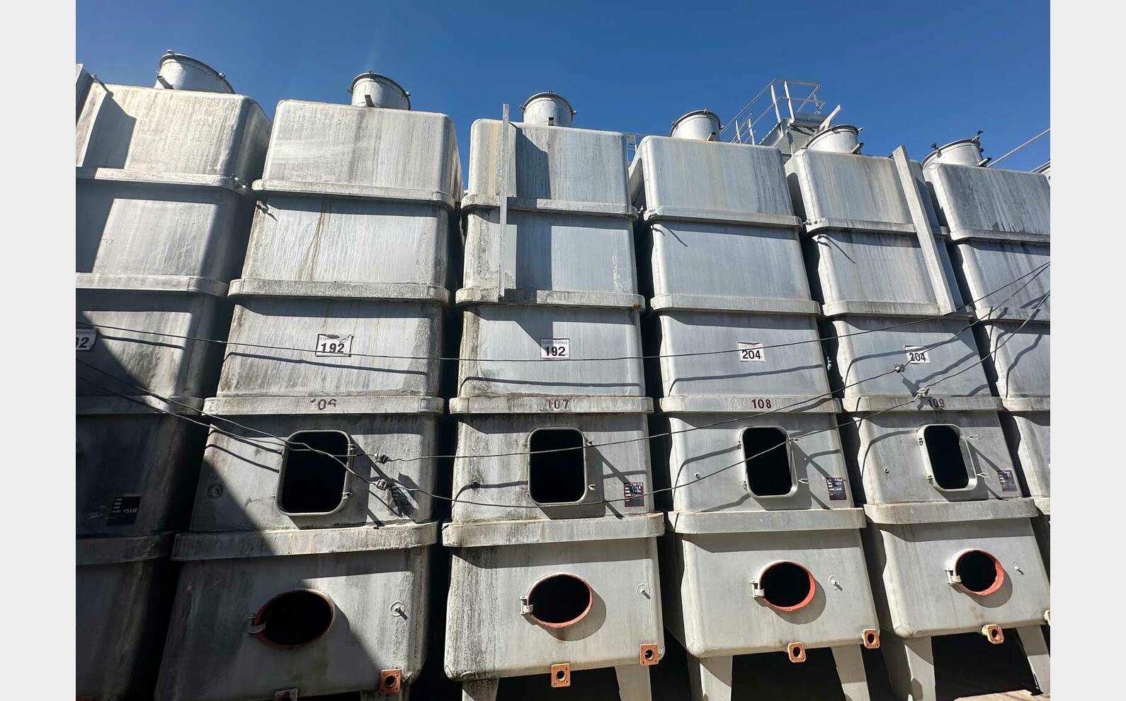 Cuve acier epoxy - Rectangulaire 192 HL (19 200 litres)