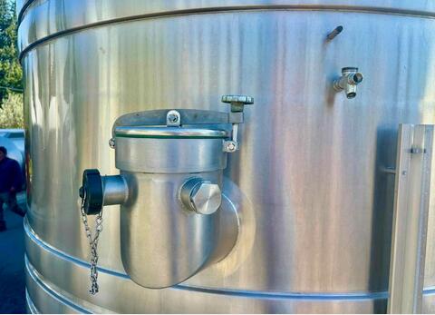 Cuve inox316L Thermor&eacute;gul&eacute;e pigeage 91 hl + 47 hl = 138 hl (13 800 litres) PIERRE GUERIN