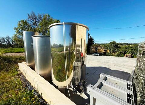 Cuve inox - Chapeau flottant 32 HL (3 200 litres) RURALINOX