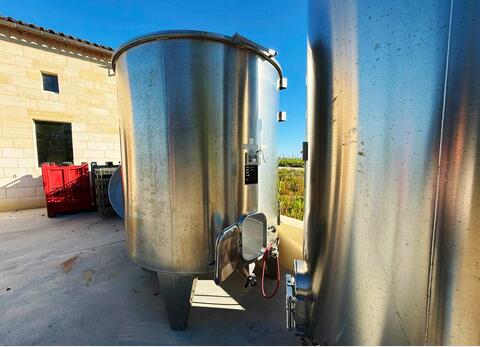 Stainless steel tank with floating lid 60 HL (6 000 litres) LEJEUNE