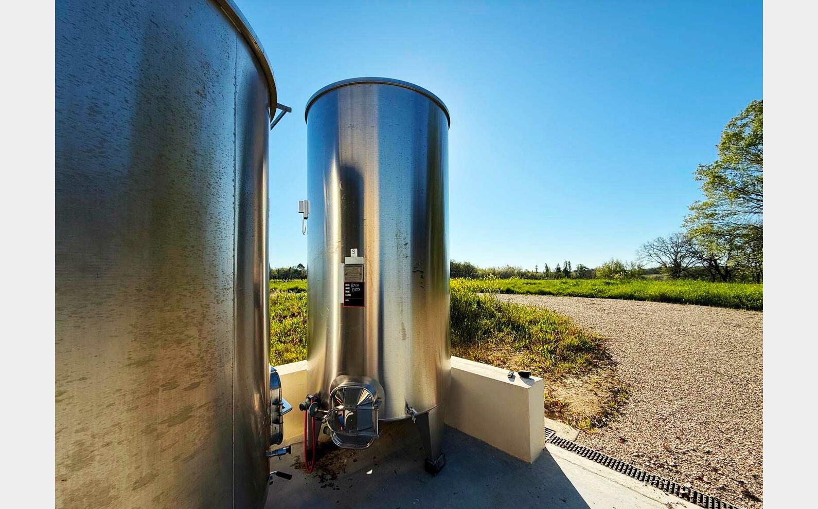 Stainless steel tank - Floating lid 35 HL (3.500 litres) LEJEUNE