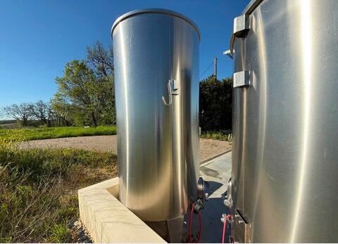 Stainless steel tank - Floating lid 35 HL (3.500 litres) LEJEUNE