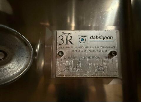 Cuve inox 304 fond plat boitard sur pied - Cuve alimentaire de stockage