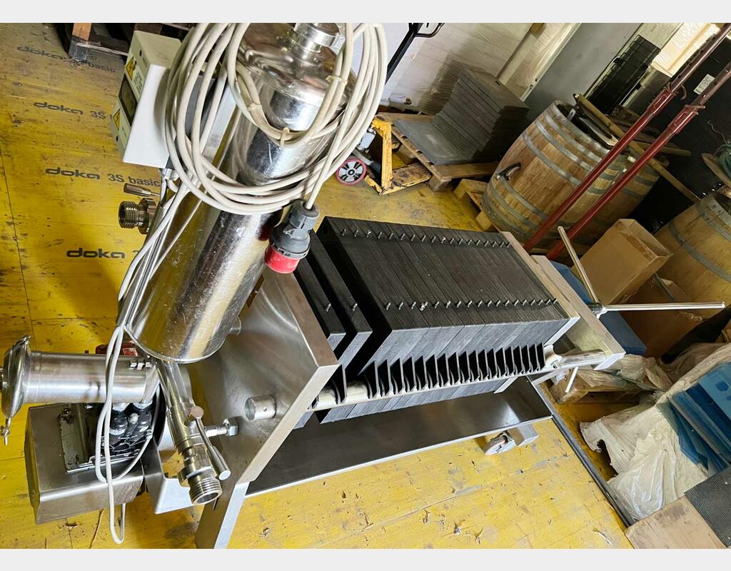 Stainless steel filter press - 40 x 40 VELO