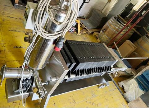 Filtre presse inox - année 1994