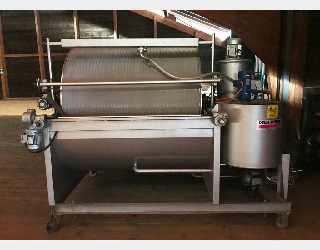 11 m&sup2; rotary vacuum filter DELLA TOFFOLA