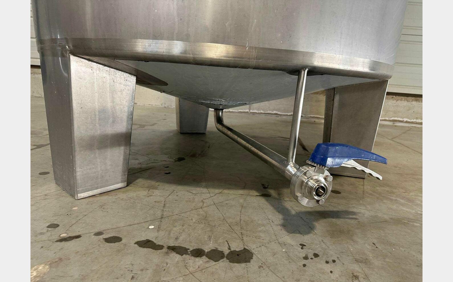Cuve inox Isobarique thermor&eacute;gul&eacute;e 10 HL (1 000 litres) CESPEDES