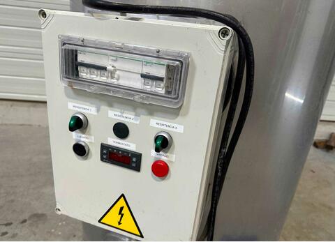 Cuve inox 304 isolée et thrtmorégulée - Cuve chauffante alimentaire