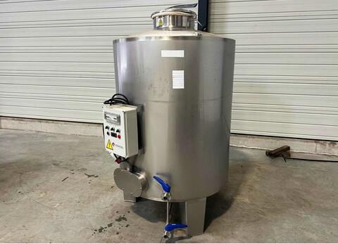 Cuve inox 304 isolée et thrtmorégulée - Cuve chauffante alimentaire