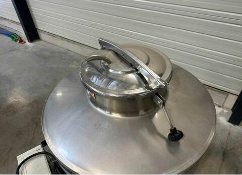 Insulated, temperature-controlled 304 stainless steel tank on legs 5 HL (500 litres) CESPEDES