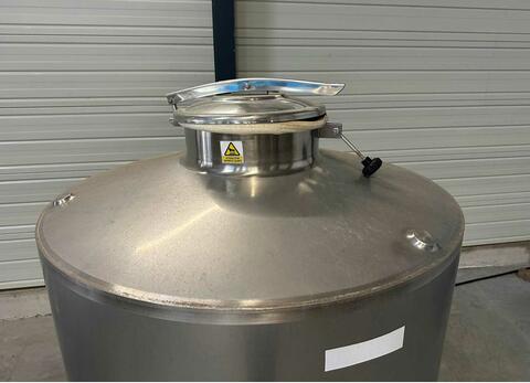 Insulated, temperature-controlled 304 stainless steel tank on legs 10 HL (1,000 litres) CESPEDES