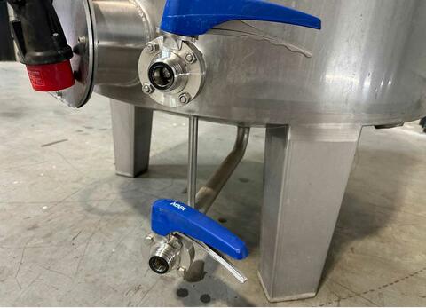 Insulated, temperature-controlled 304 stainless steel tank on legs 5 HL (500 litres) CESPEDES