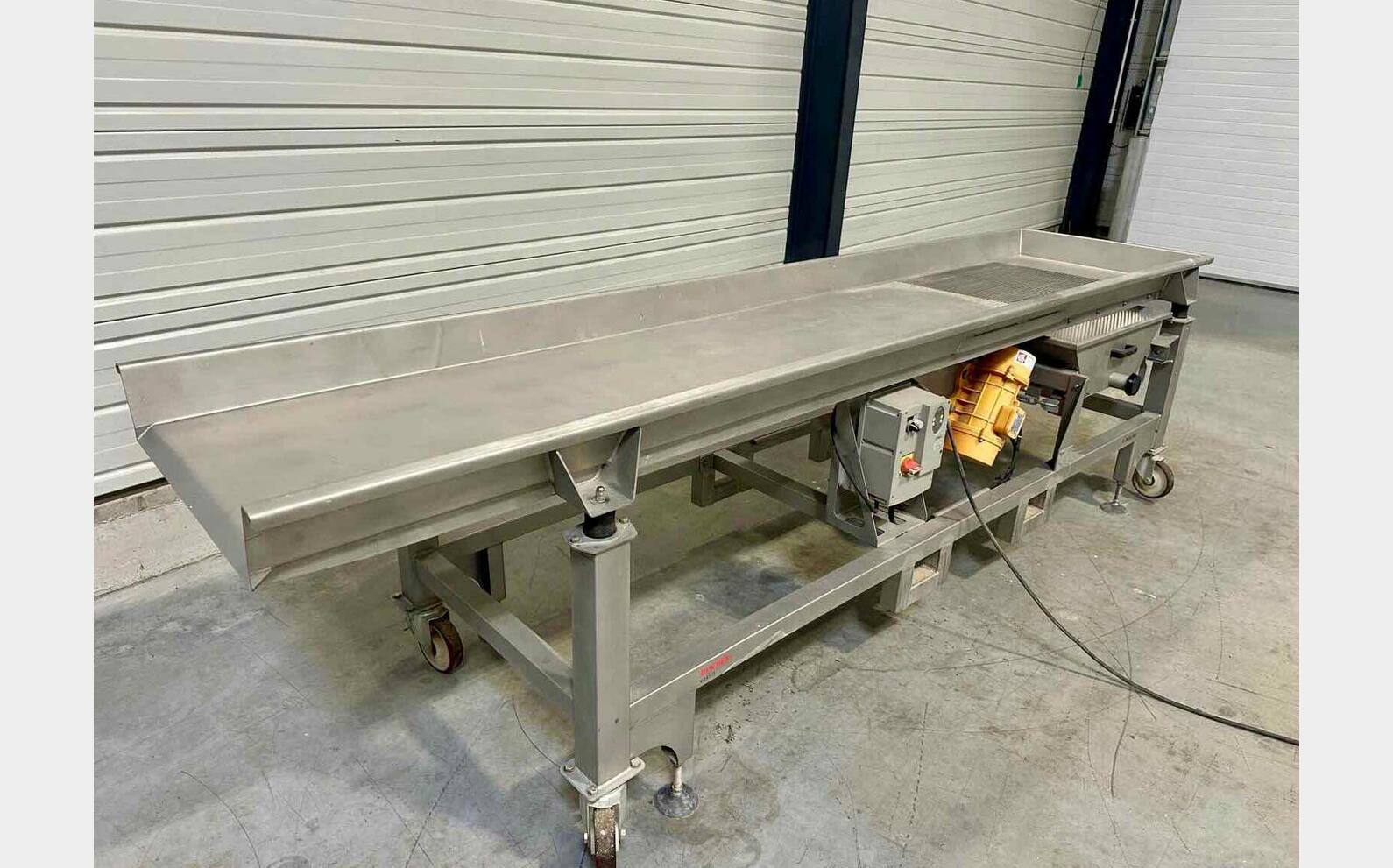 Table de tri vibrante mod&eacute;le TRV 35 BUCHER VASLIN