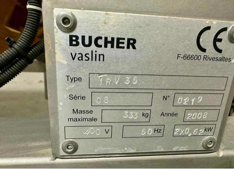 Delta TRV 35 vibrating sorting table BUCHER VASLIN