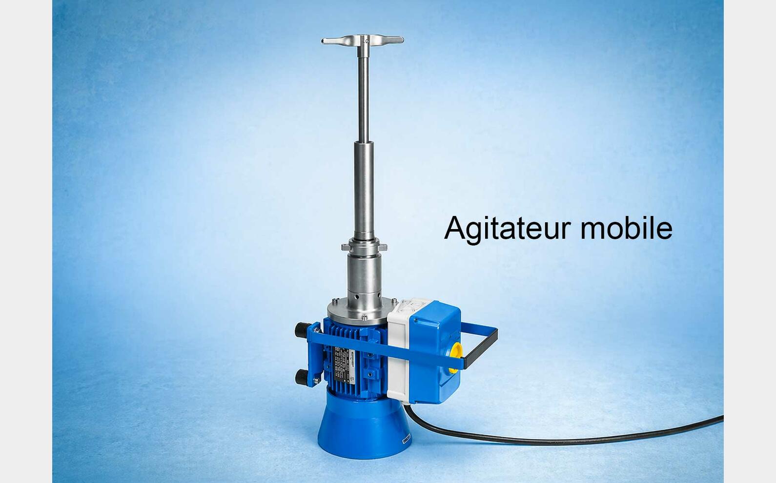 Agitateurs &agrave; h&eacute;lice bas de cuve