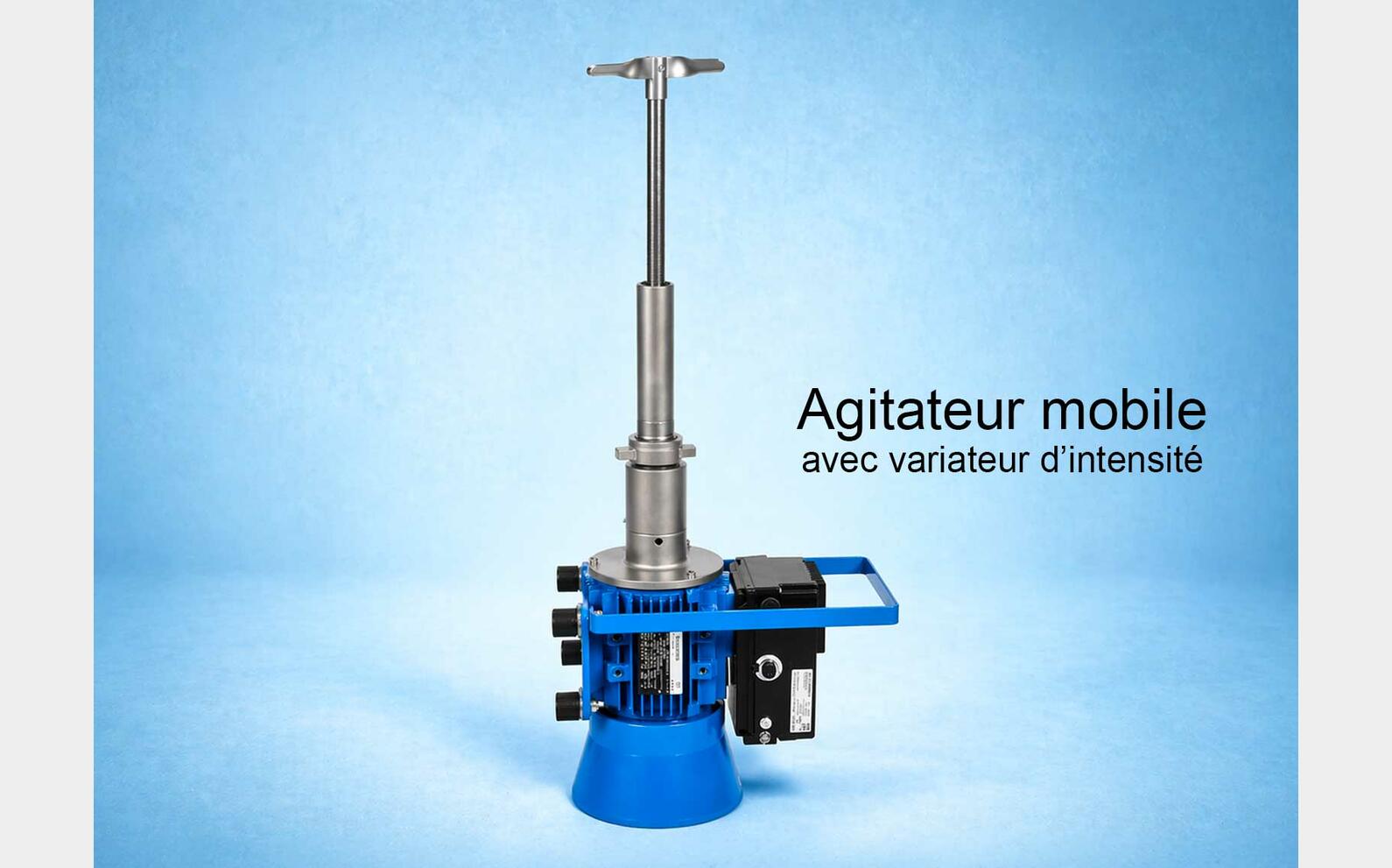Agitateurs &agrave; h&eacute;lice bas de cuve