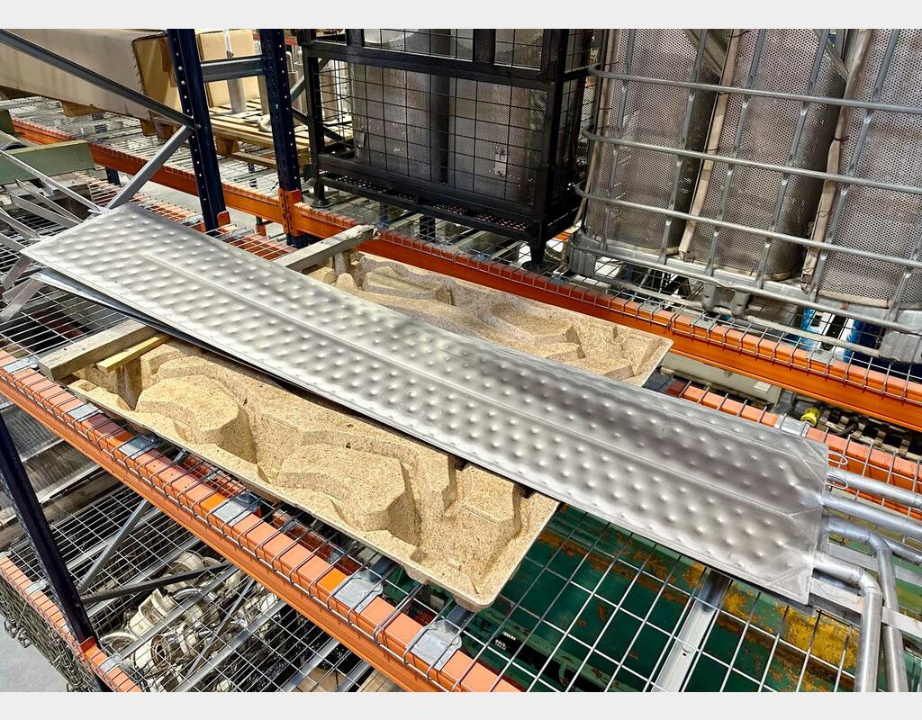 Drapeau alv&eacute;ol&eacute; inox &agrave; souder