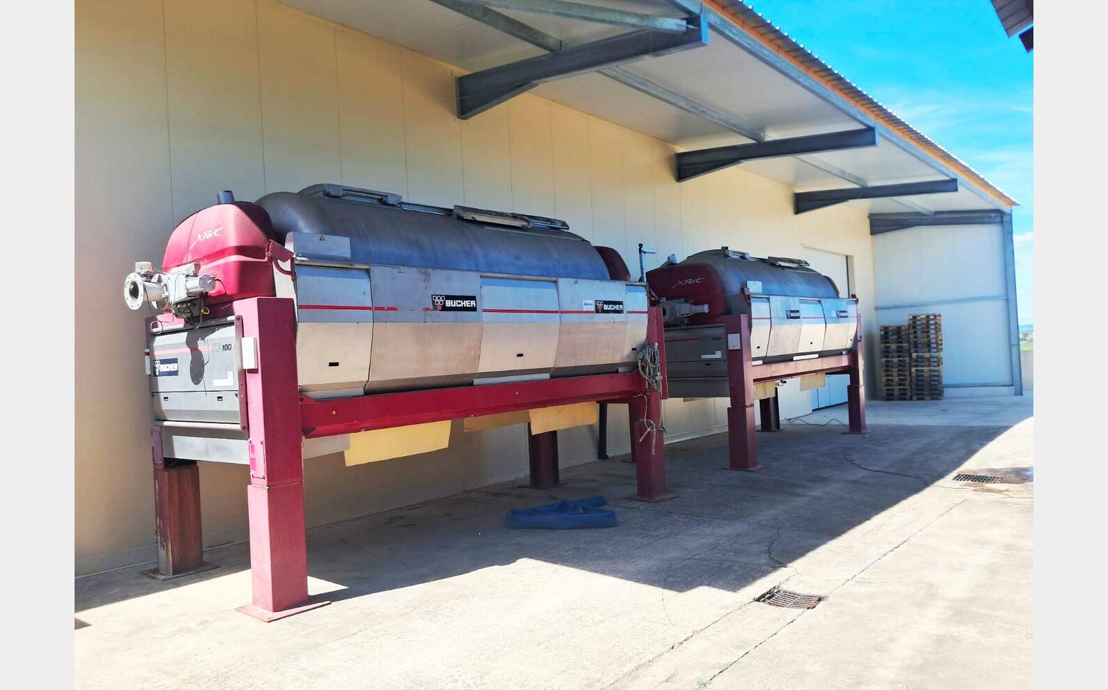 BUCHER XPERT 100 wine press BUCHER