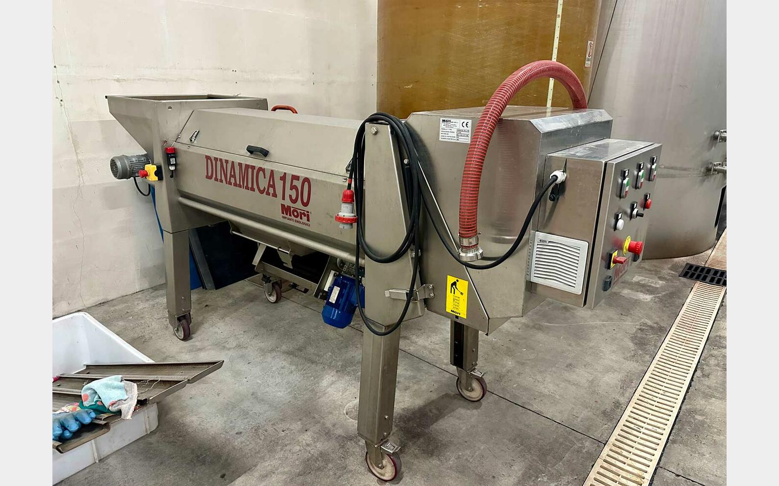 Destemmer - Crush - DINAMICA 15 T/H MORI