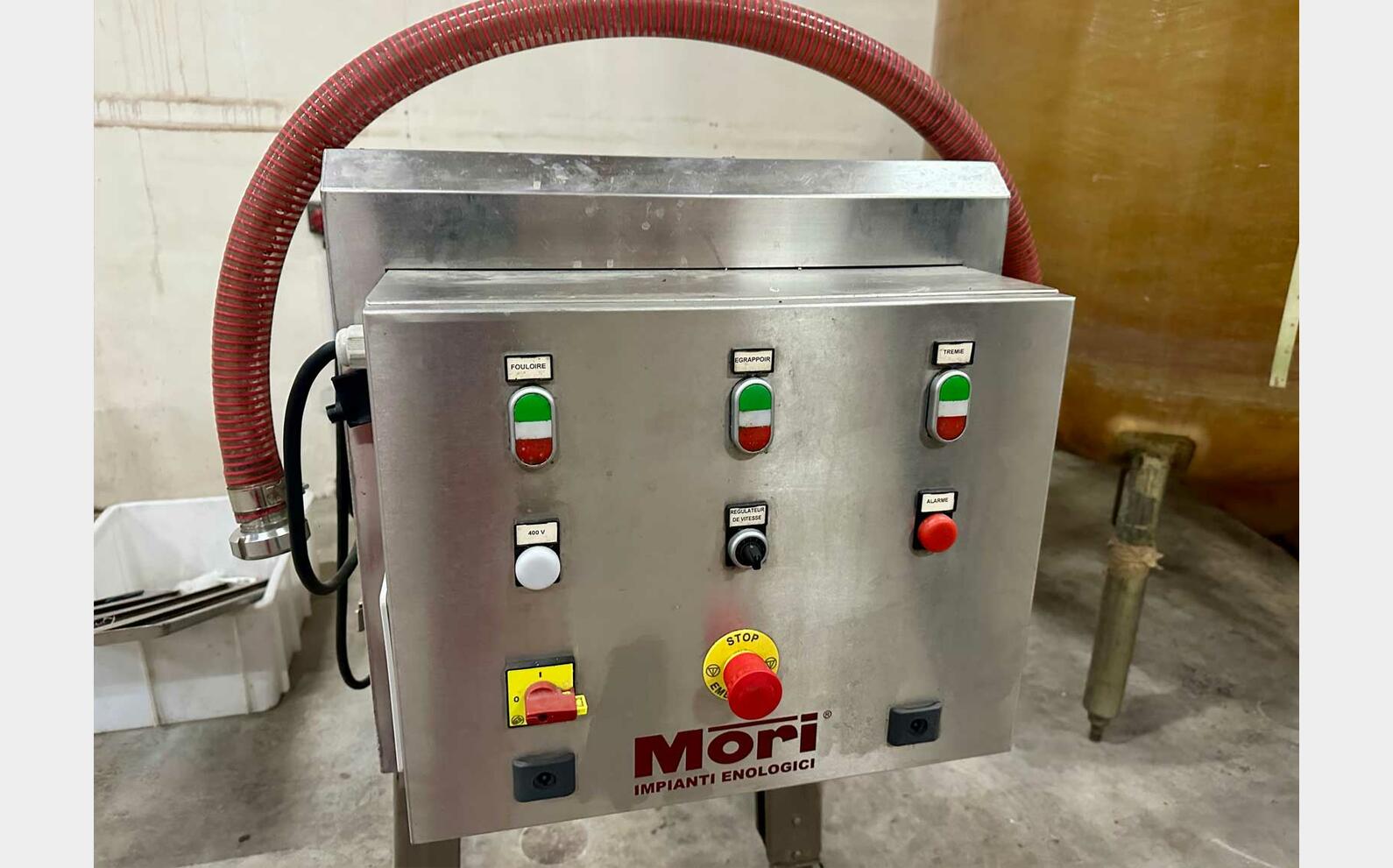 Egrappoir - Fouloir - DINAMICA 15 T/H MORI