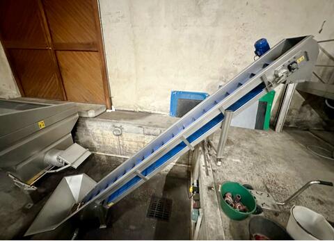 304 stainless steel slatted conveyor belt FAVRIN