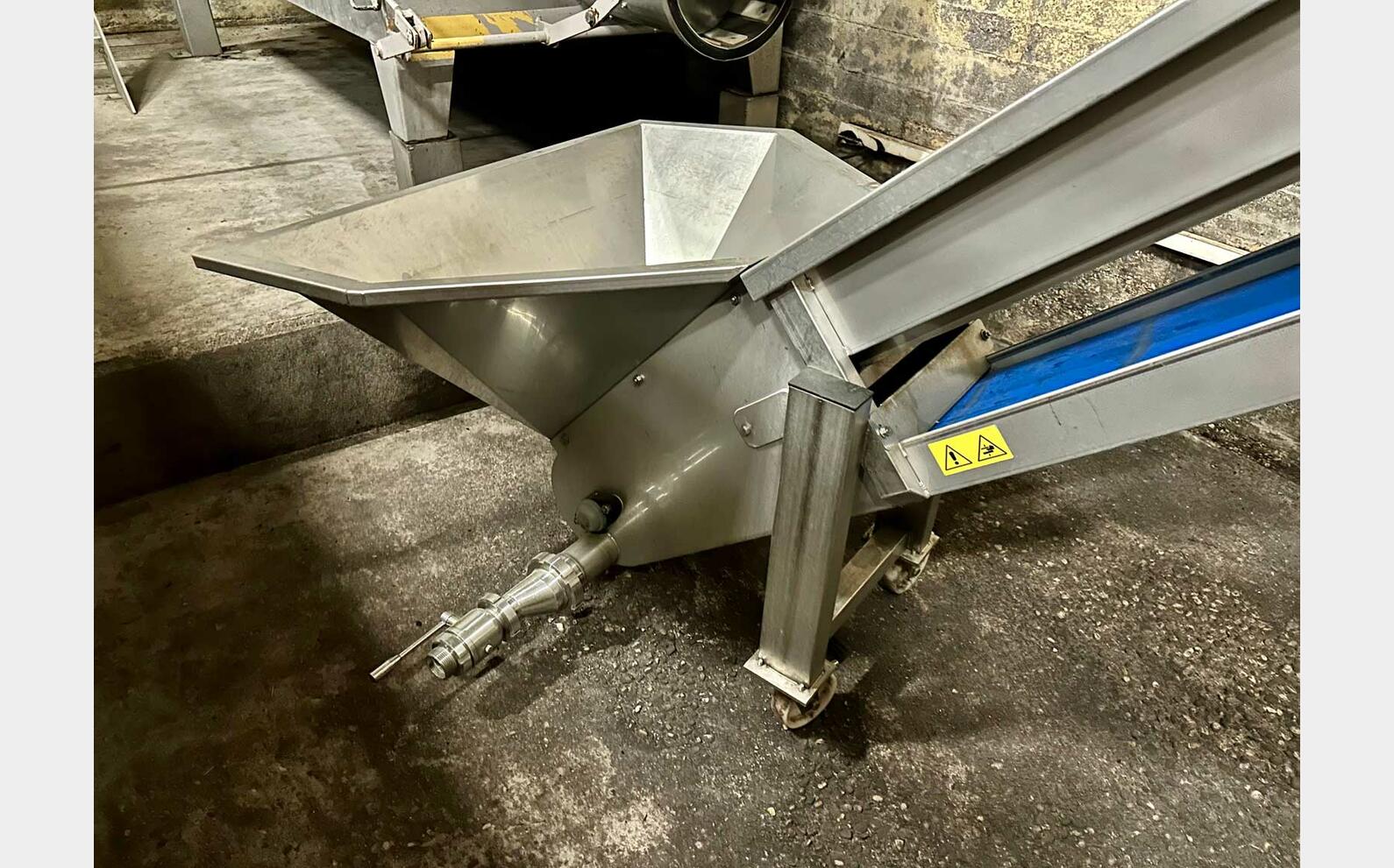 Tapis &agrave; tasseaux &eacute;l&eacute;vateur inox 304 FAVRIN