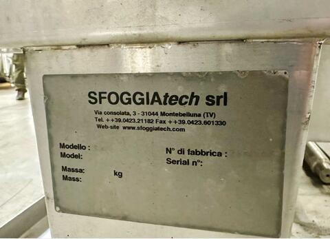 40 x 40 cm plate filter SFOGGIATECH