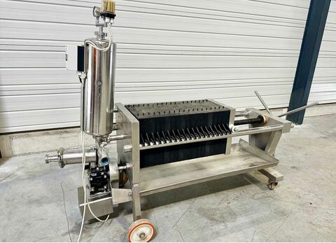 Stainless steel filter press - 40 x 40 VELO