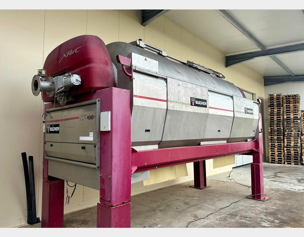BUCHER XPERT 100 wine press BUCHER
