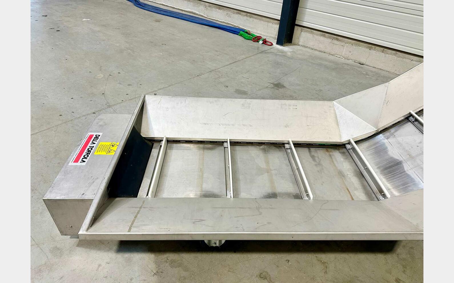 304 stainless steel inclined conveyor - Year 2013 DELLA TOFFOLA
