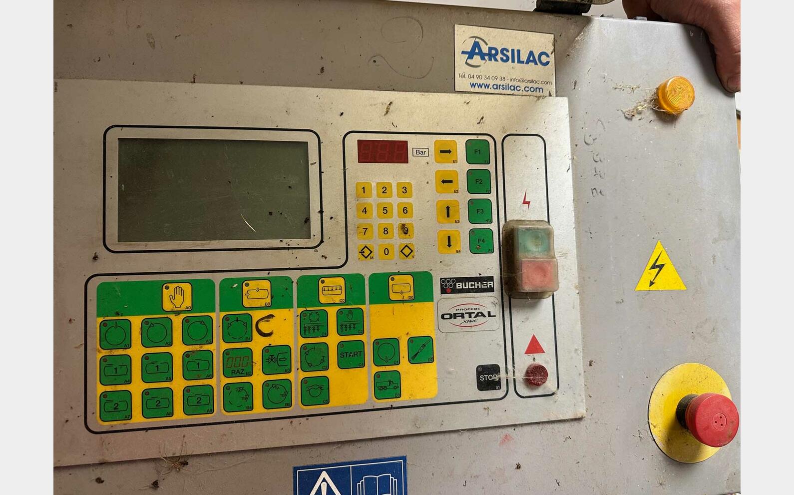 BUCHER XPERT 100 wine press BUCHER