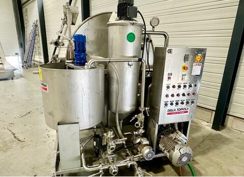 6m&sup2; rotary vacuum filter DELLA TOFFOLA