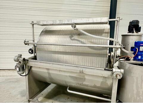 6m&sup2; rotary vacuum filter DELLA TOFFOLA