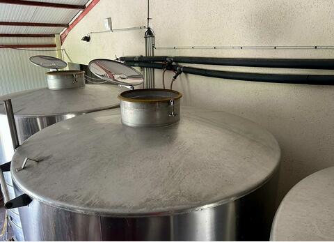 Temperature-controlled 304 stainless steel tank on legs 86 HL (8,600 litres) AGRIFOY