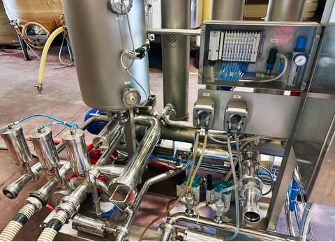 Tangential membrane filter 40 hl/hour TMCI Padovan