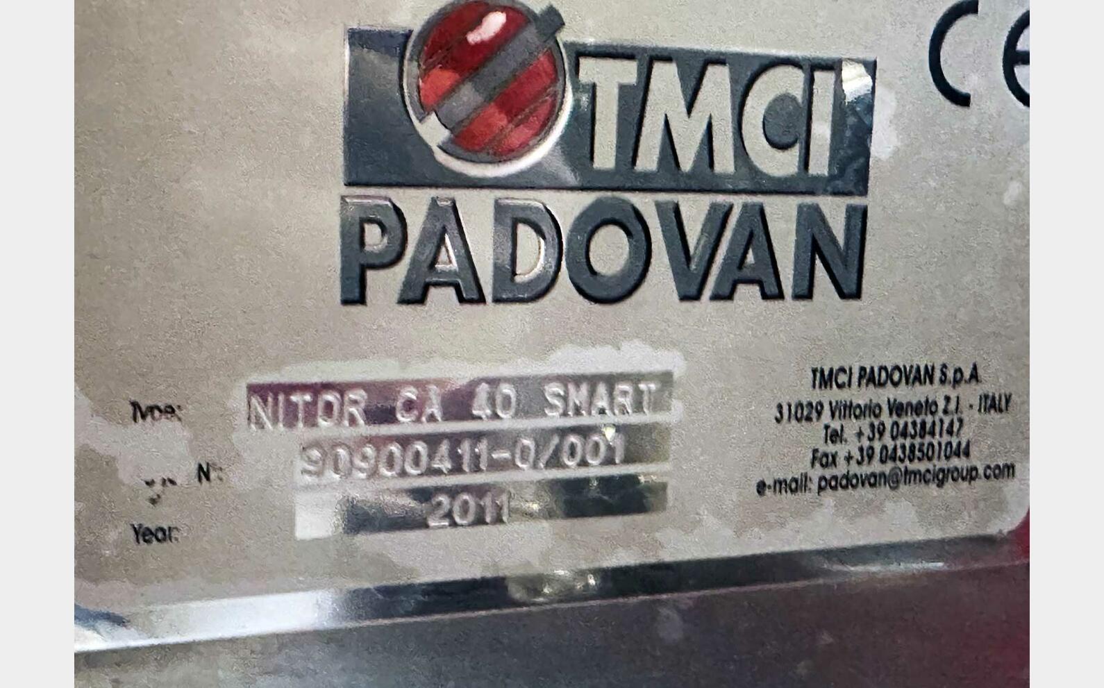 Tangential membrane filter 40 hl/hour TMCI Padovan