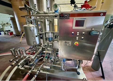 Tangential membrane filter 40 hl/hour TMCI Padovan