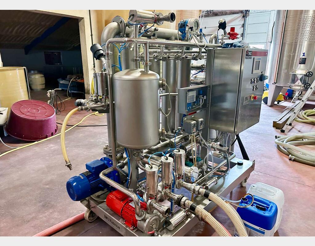 Tangential membrane filter 40 hl/hour TMCI Padovan