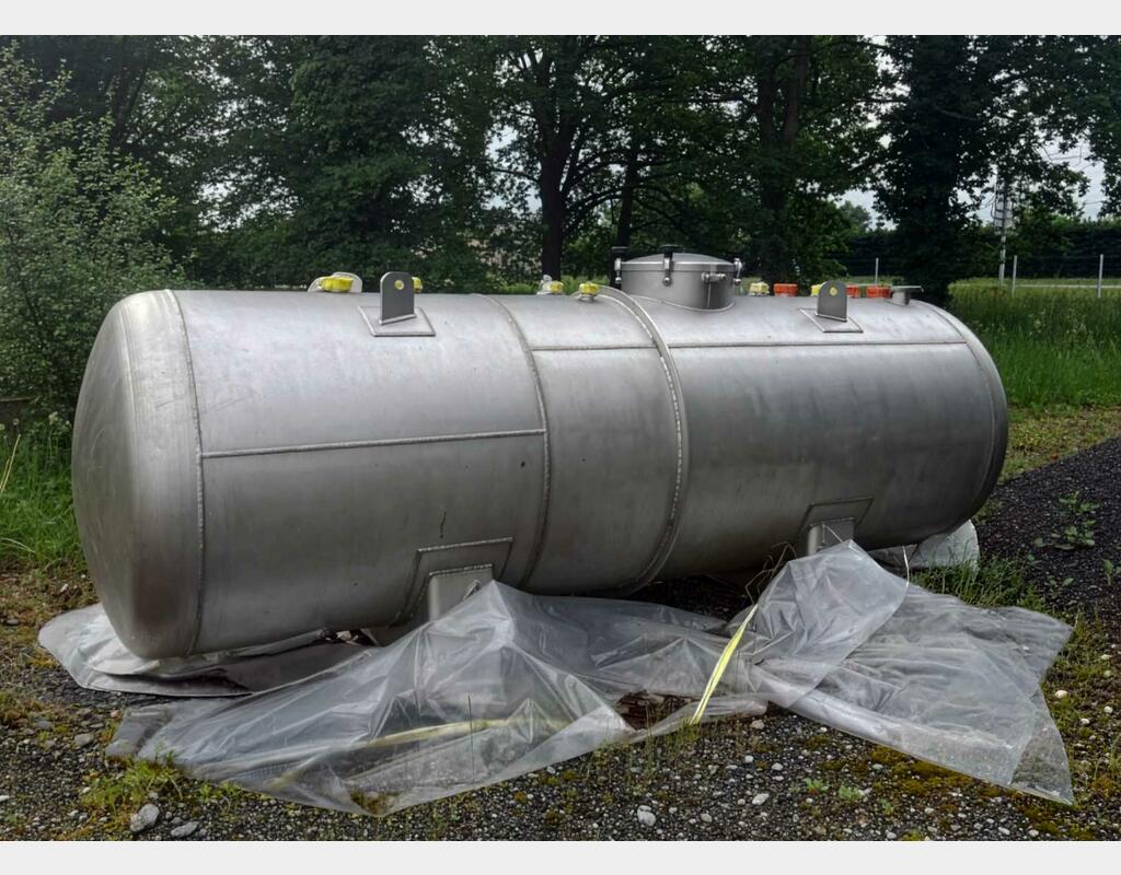 304 ss tank - Horizontal 31 HL (3,123 litres) SOFAST