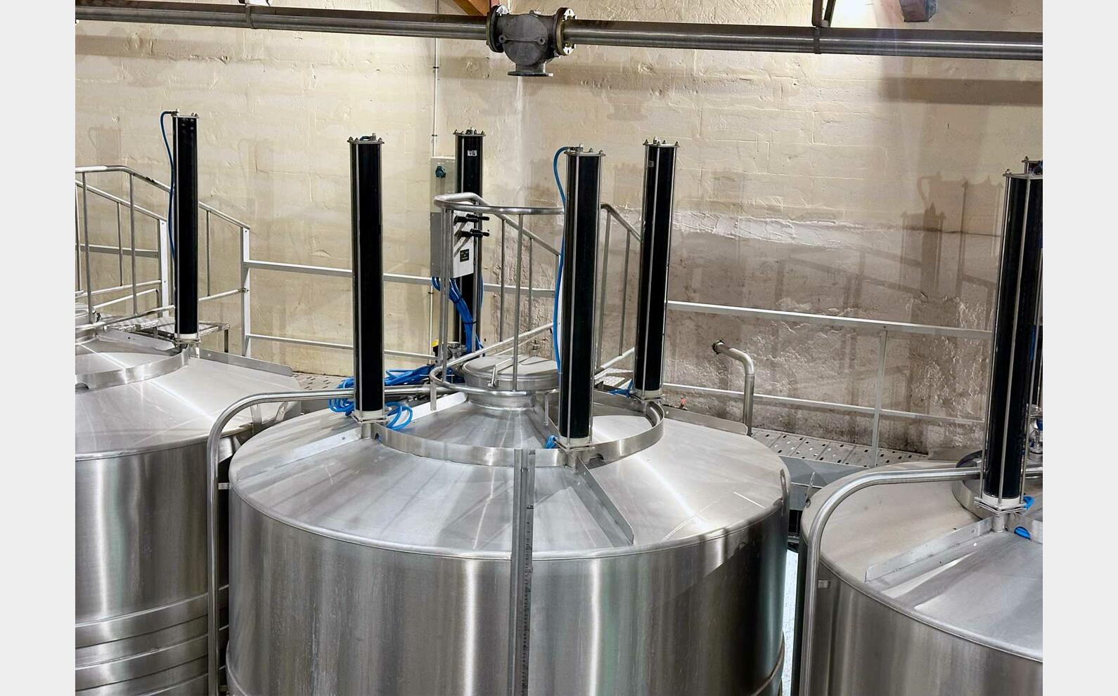Cuve inox 304 Thermor&eacute;gul&eacute; Pigeage 220 HL (22 200 litres) PIERRE GUERIN