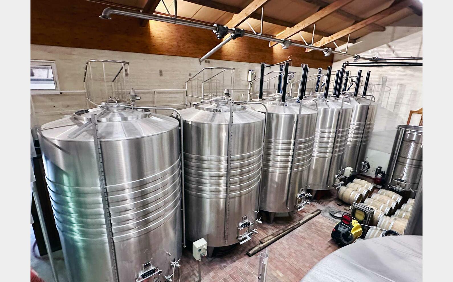 Cuve inox 316 thermor&eacute;gul&eacute; 220 HL (22 200 litres) PIERRE GUERIN