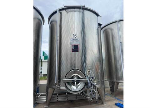 Cuve inox 304 chapeau flottant 50 HL (5 000 litres) ALBRIGI