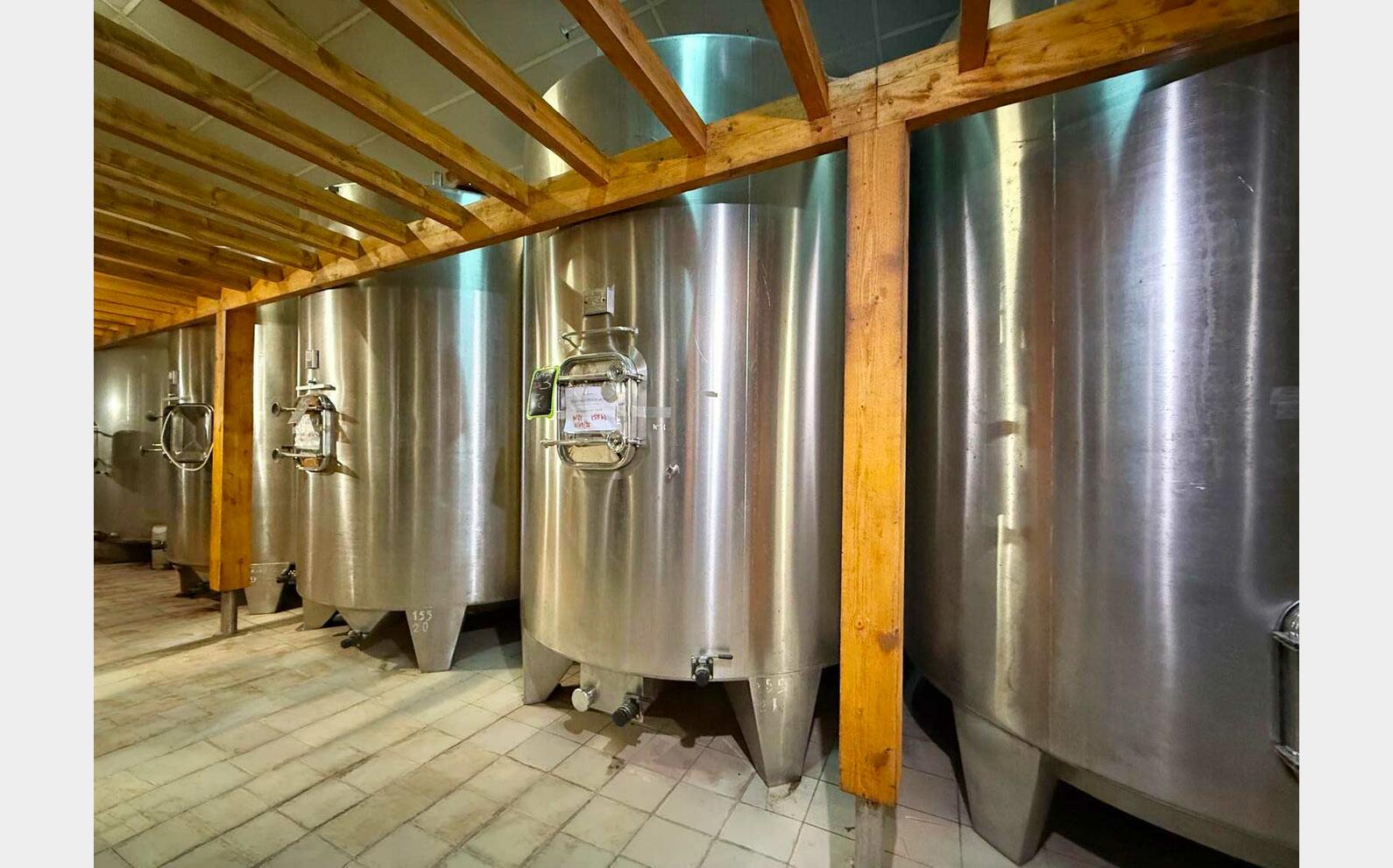 Cuve inox - Fond conique avec boitard 155 HL (15 500 litres) RURALINOX