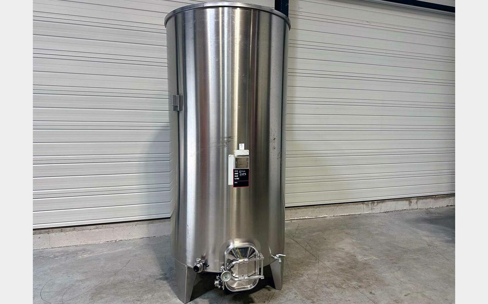 Stainless steel tank - Floating lid 35 HL (3.500 litres) LEJEUNE