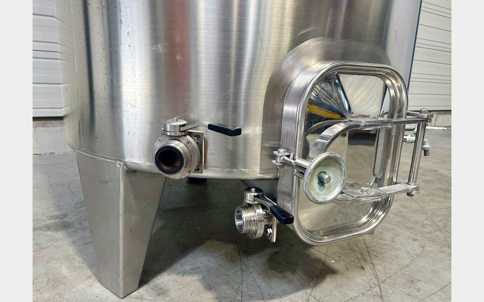 Stainless steel tank - Floating lid 35 HL (3.500 litres) LEJEUNE