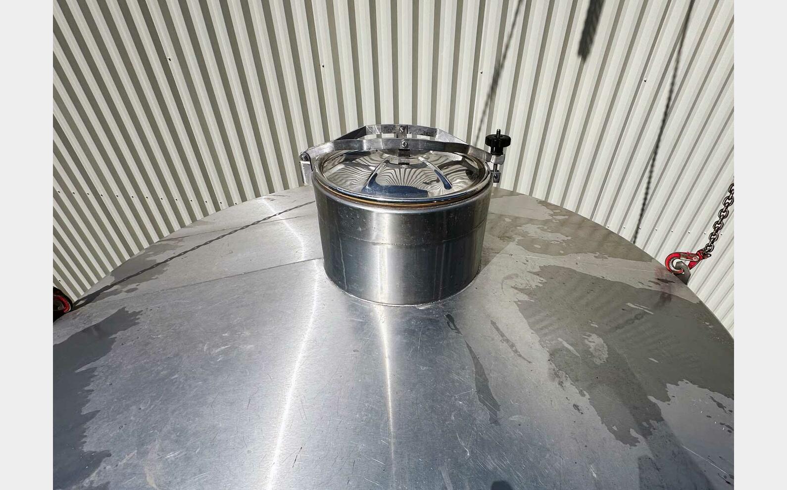 Cuve inox 316 thermor&eacute;gul&eacute;e 105 HL (10 500 litres) CUVERIE DE FRANCE