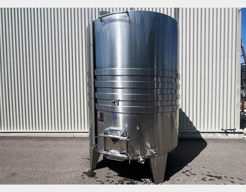 Cuve inox 304 thermor&eacute;gul&eacute;e 86 HL (8 600 litres) AGRIFOY