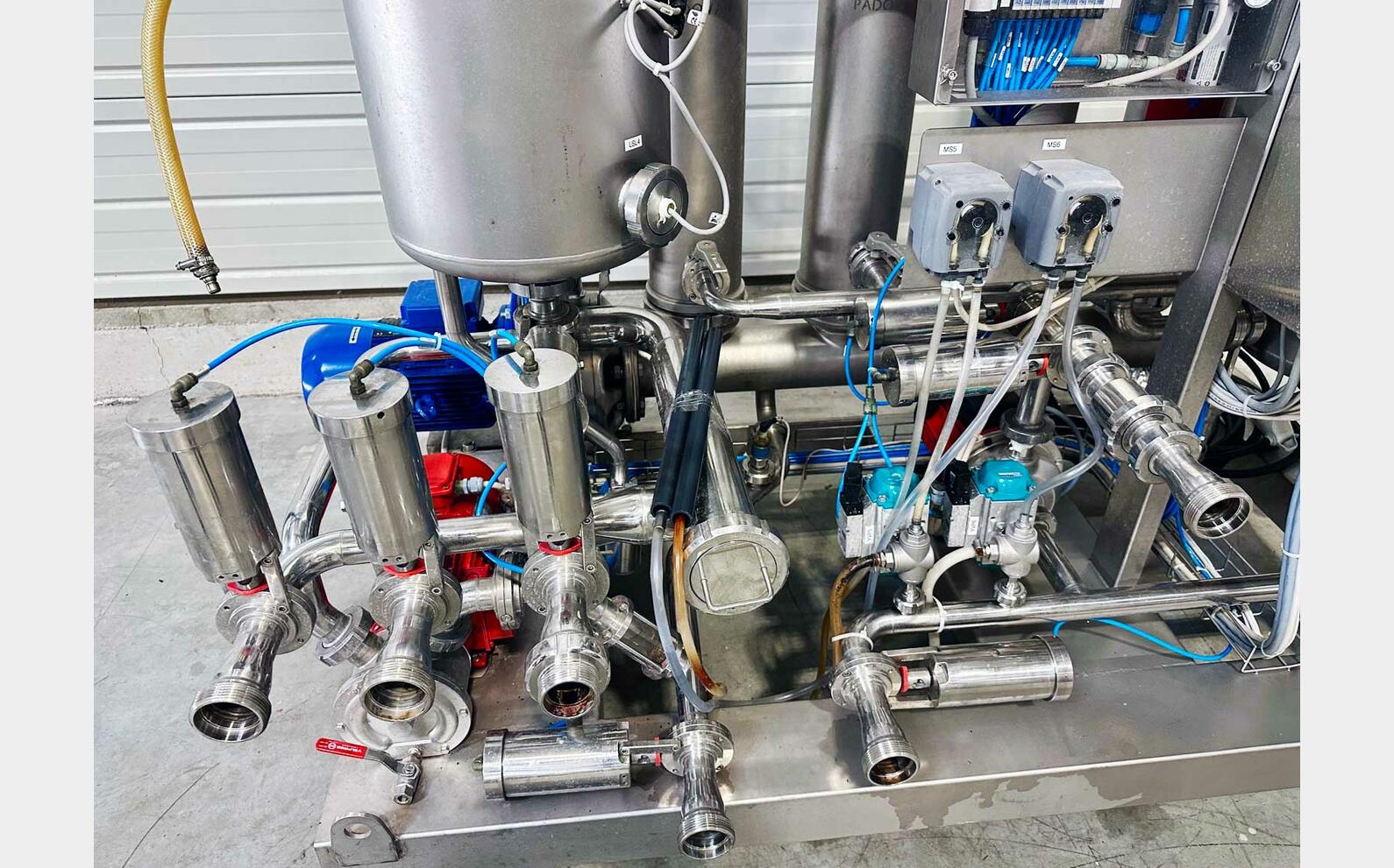 Filtre tangentiel &agrave; membranes 40hls/heure TMCI Padovan