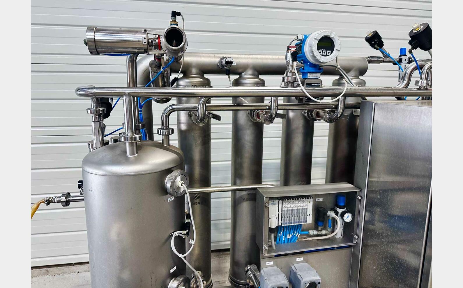 Tangential membrane filter 40 hl/hour TMCI Padovan