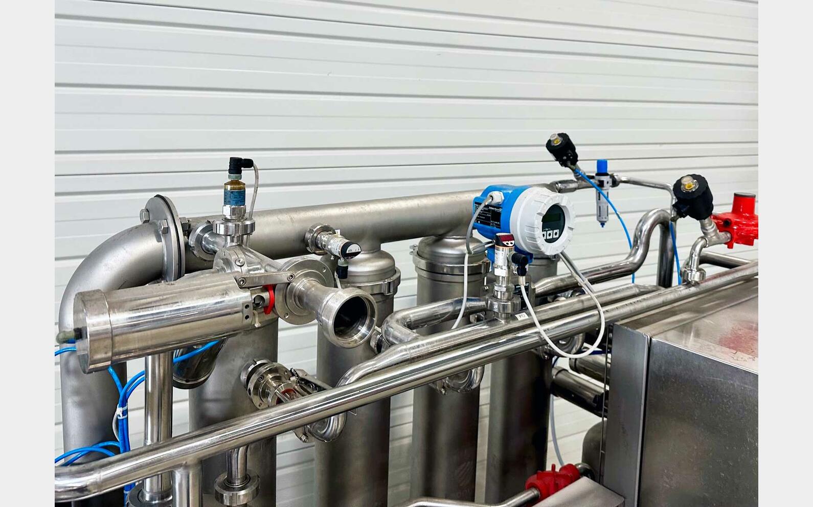 Tangential membrane filter 40 hl/hour TMCI Padovan